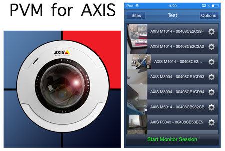 PVM for AXIS iOS app gives optimised Public View Monitor Performance